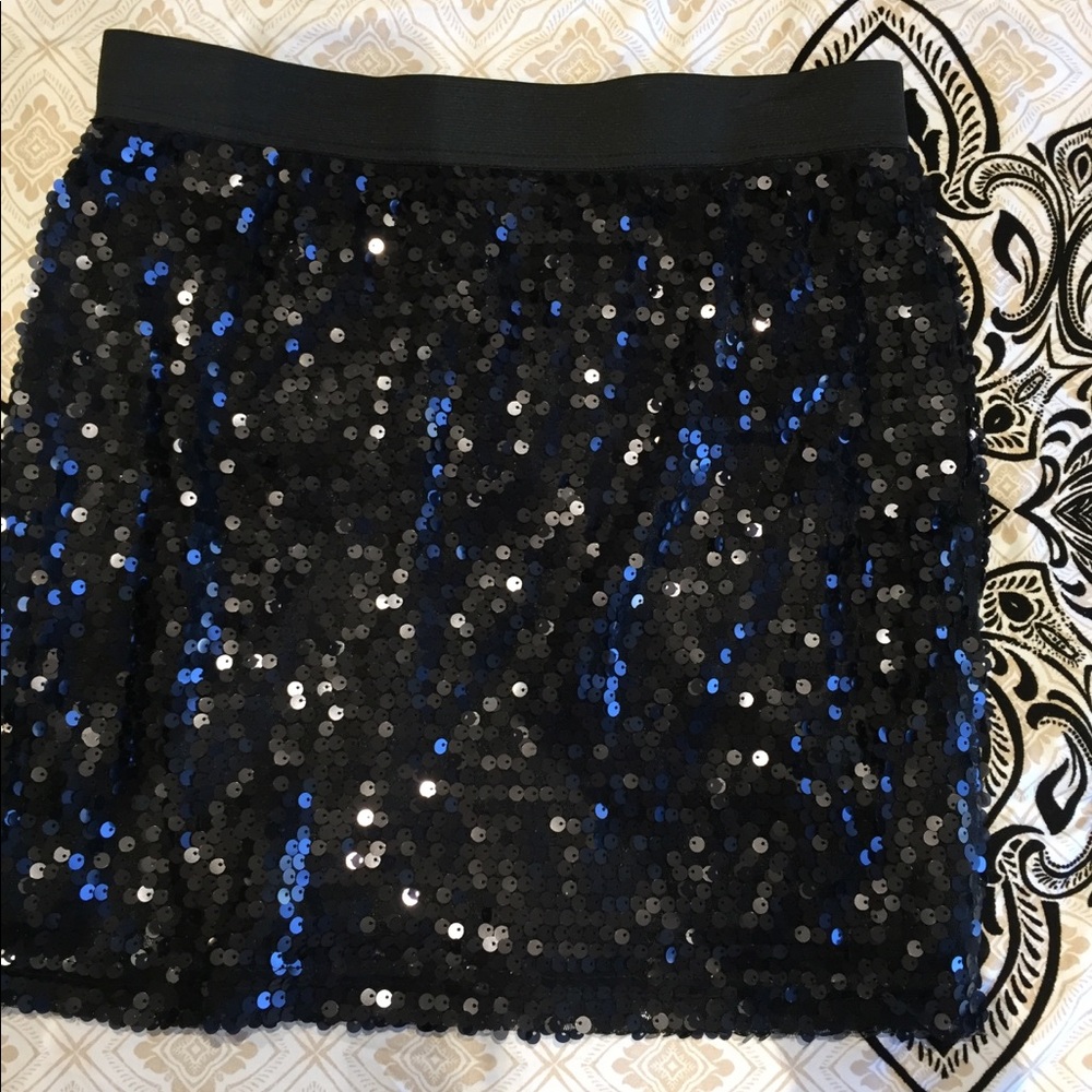 KENAR sequined skirt